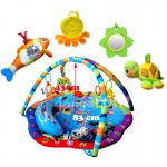 Centru de activitati Musical Activity Gym - Salteluta bebelusi  Ocean Sealife Play Gym 